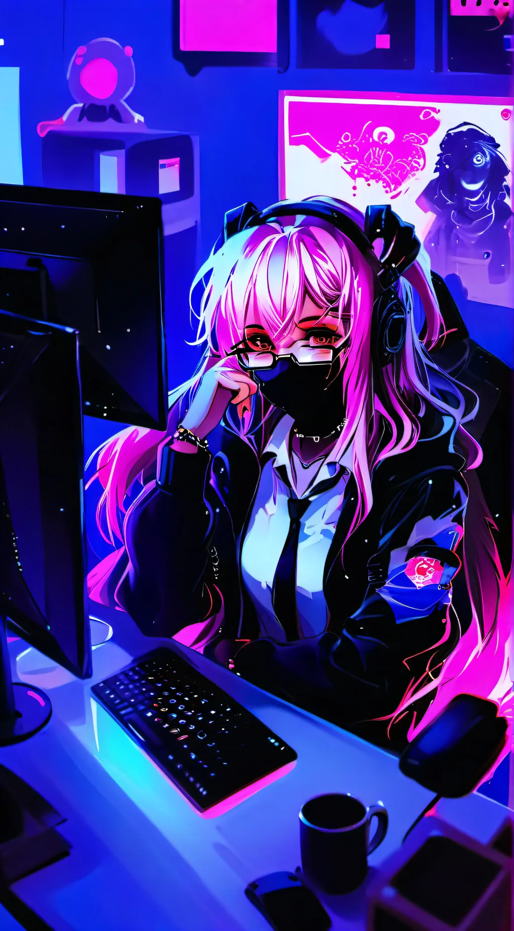 ai character: Mei background