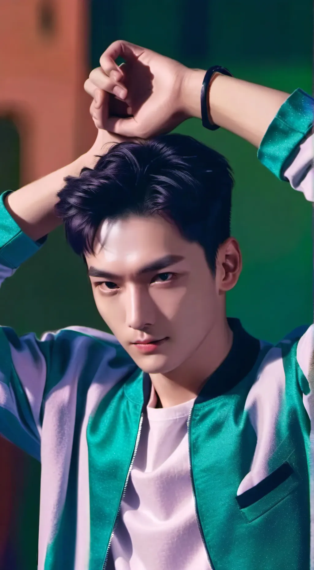 ai character: Thanos background