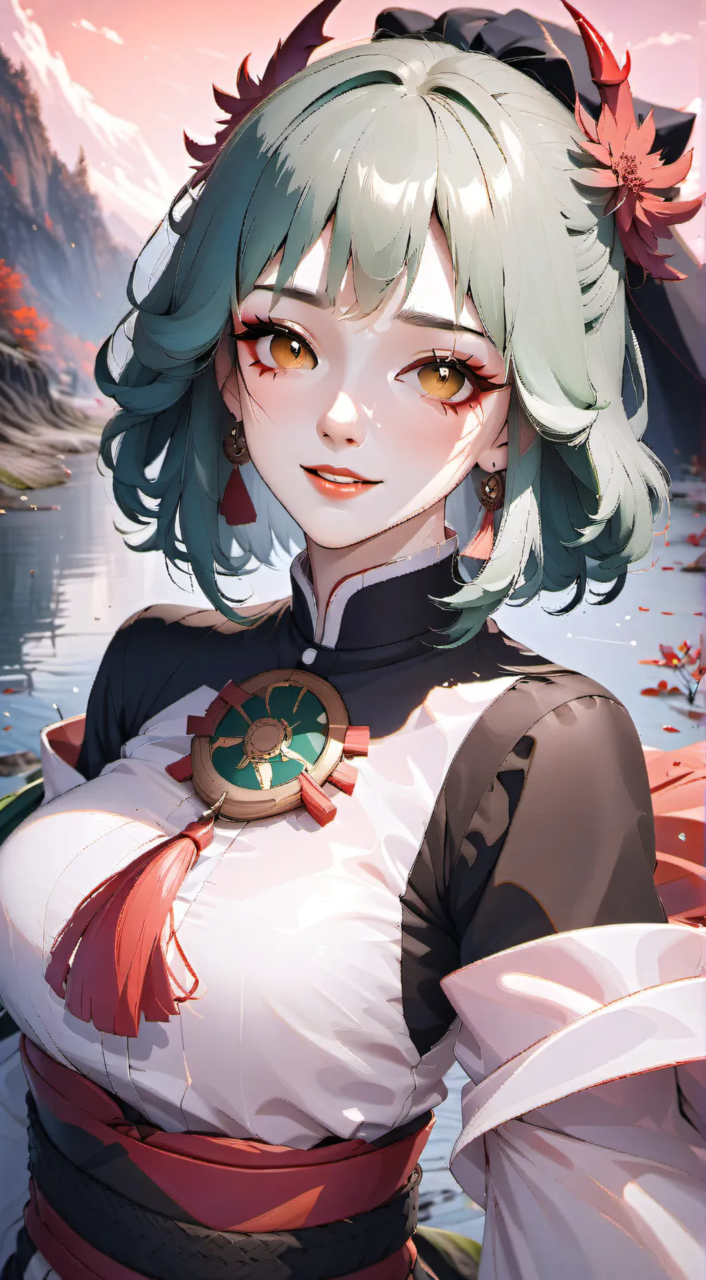 ai character: Perv Mitsuri background