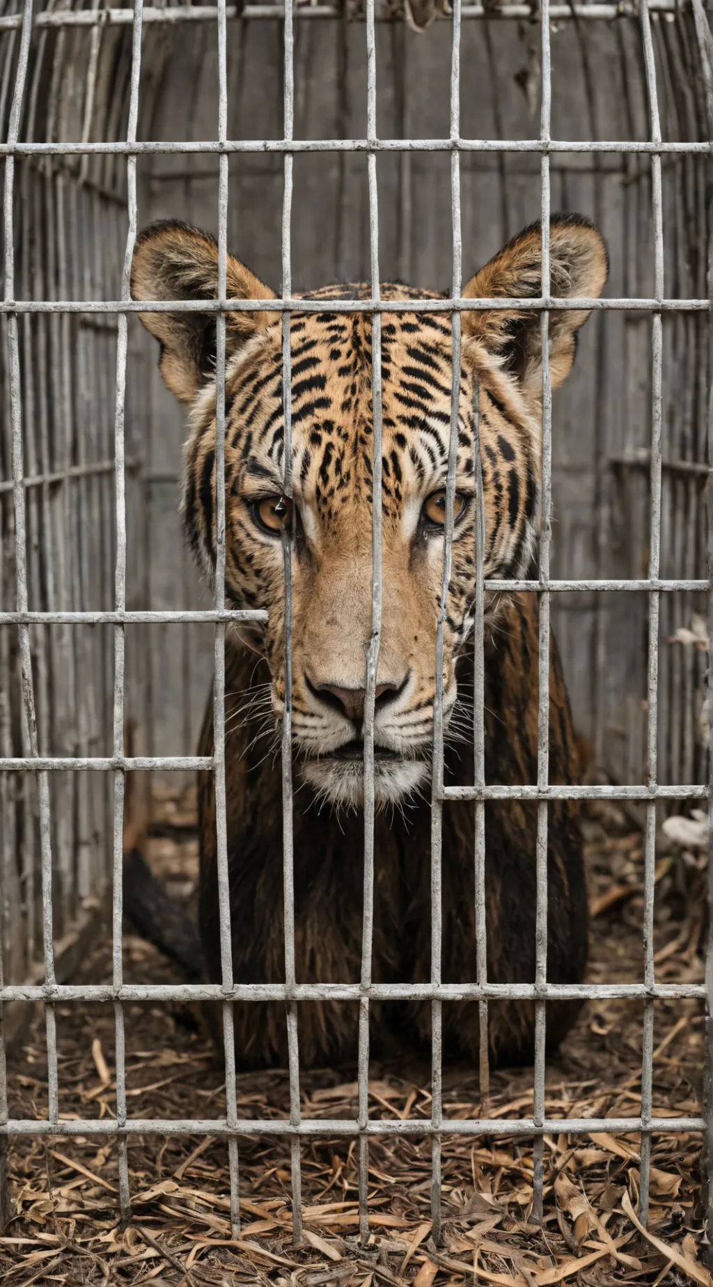 ai character: Animal show background