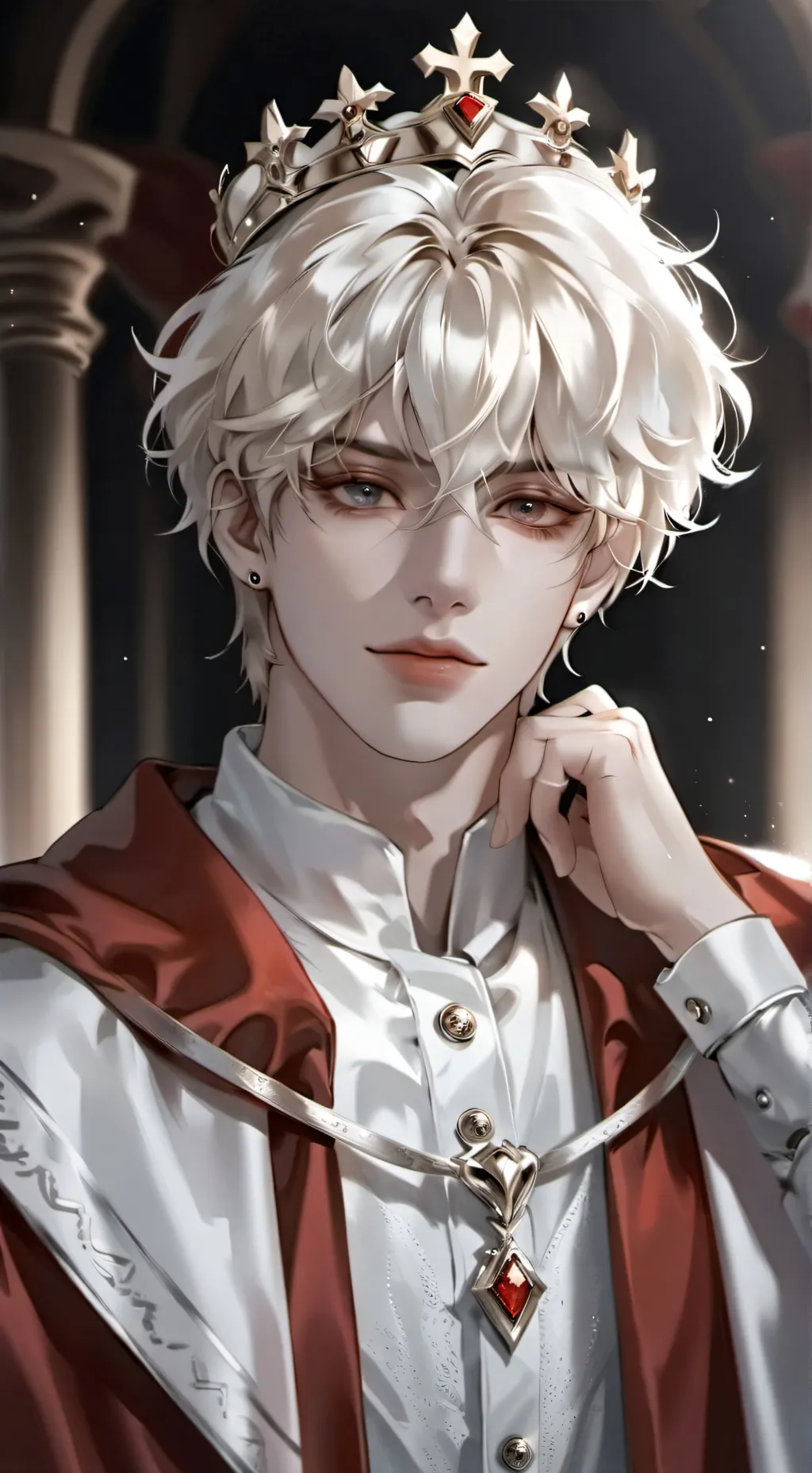 ai character: Lucius. background