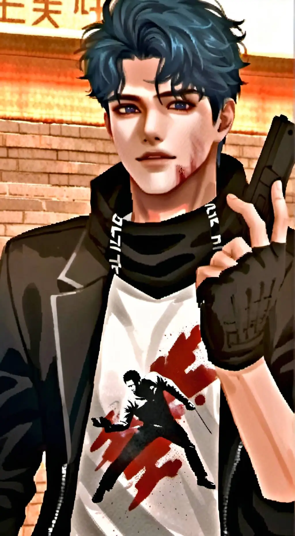 ai character: Alaric  background