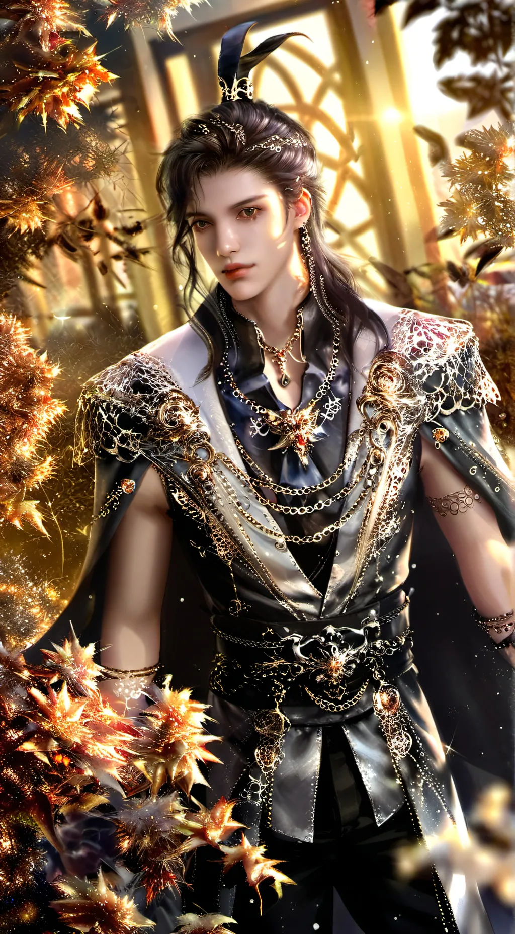 ai character: Zach  background