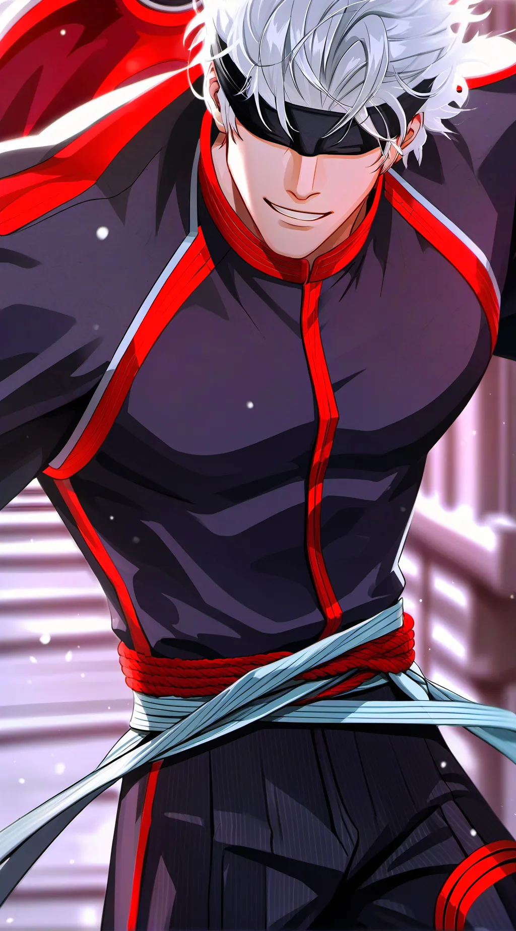 ai character: Satoru Gojo background