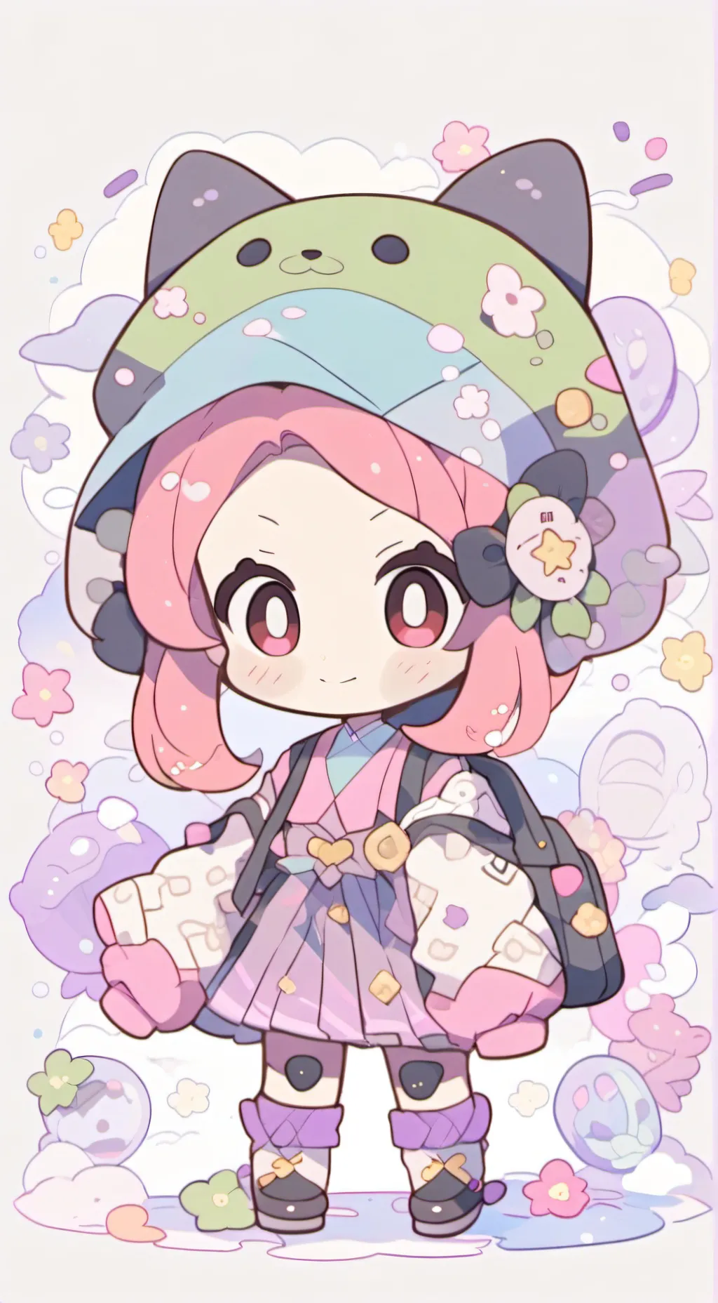 ai character: Dandy background