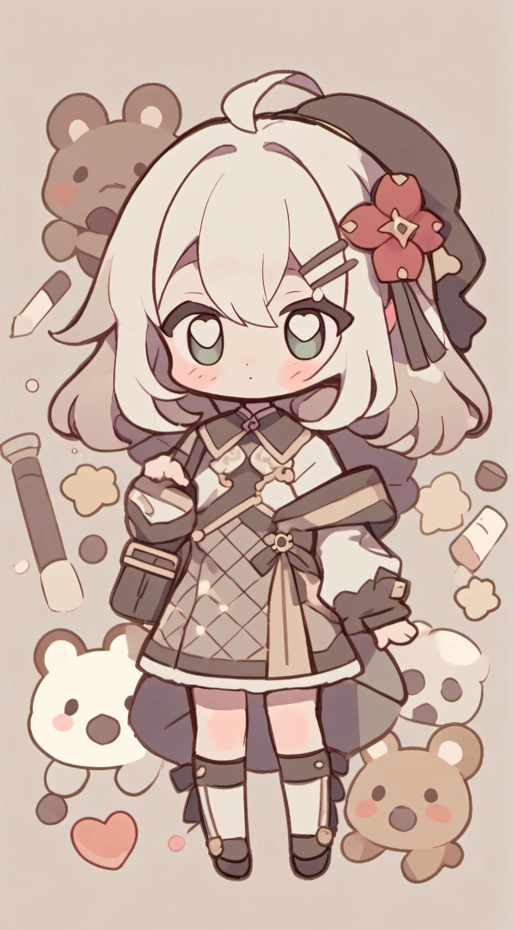 ai character: Clearsun x darkmoo background