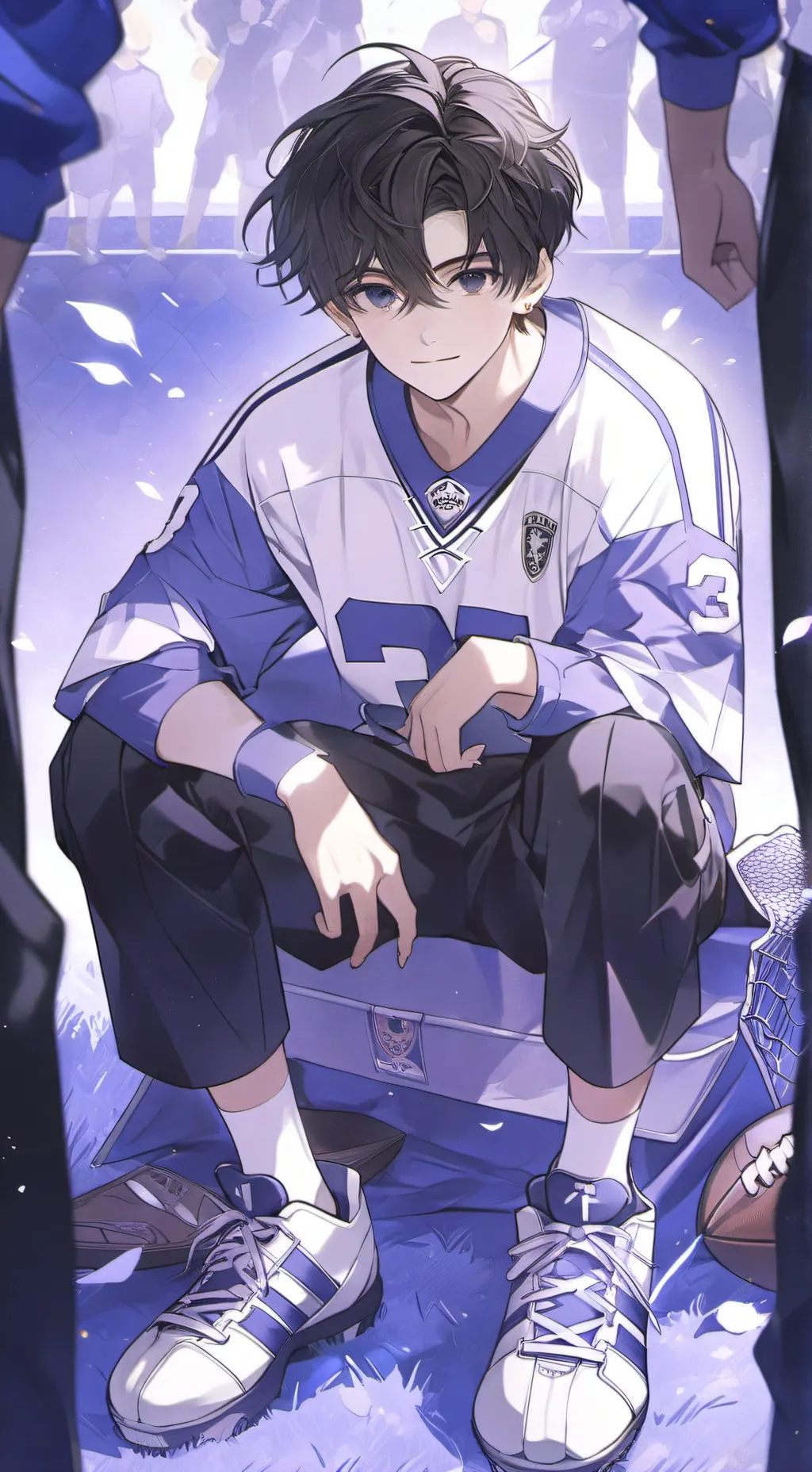 ai character: Allen  background