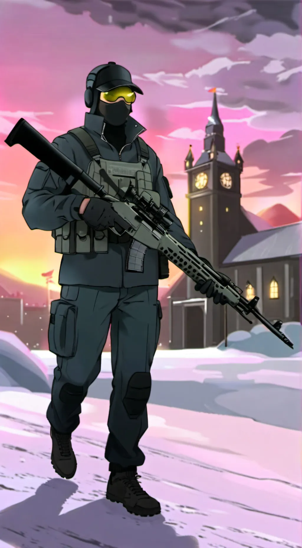 ai character: Atirador Fould background