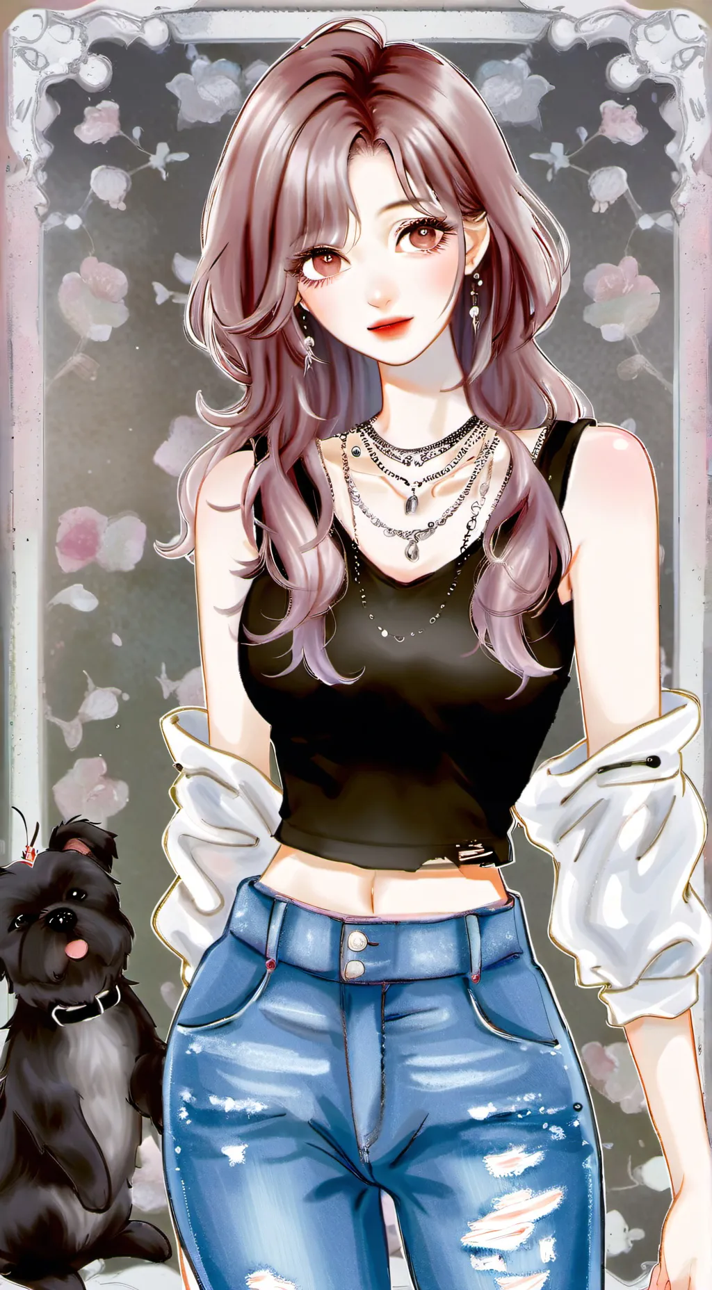 ai character: Iris background