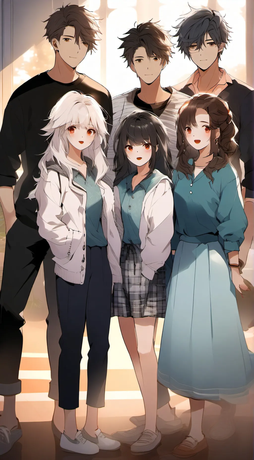 ai character: Freddie  background