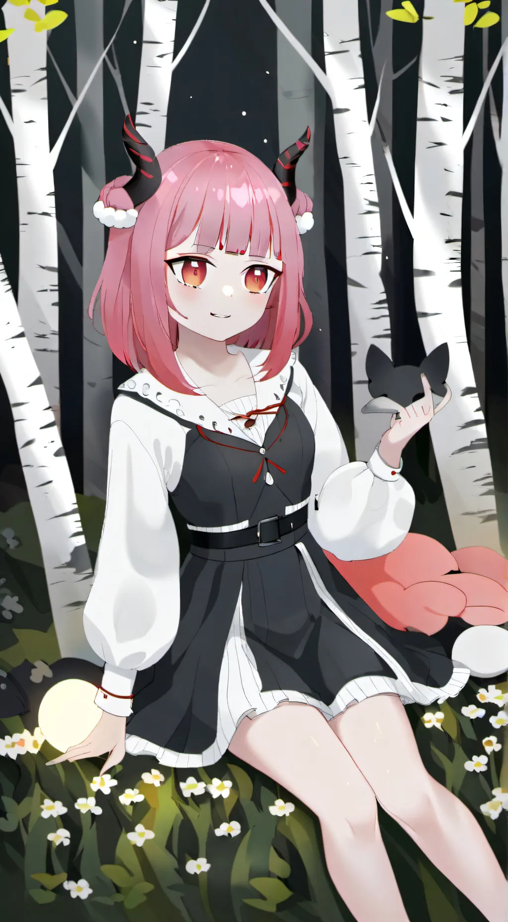 ai character: Pinki background