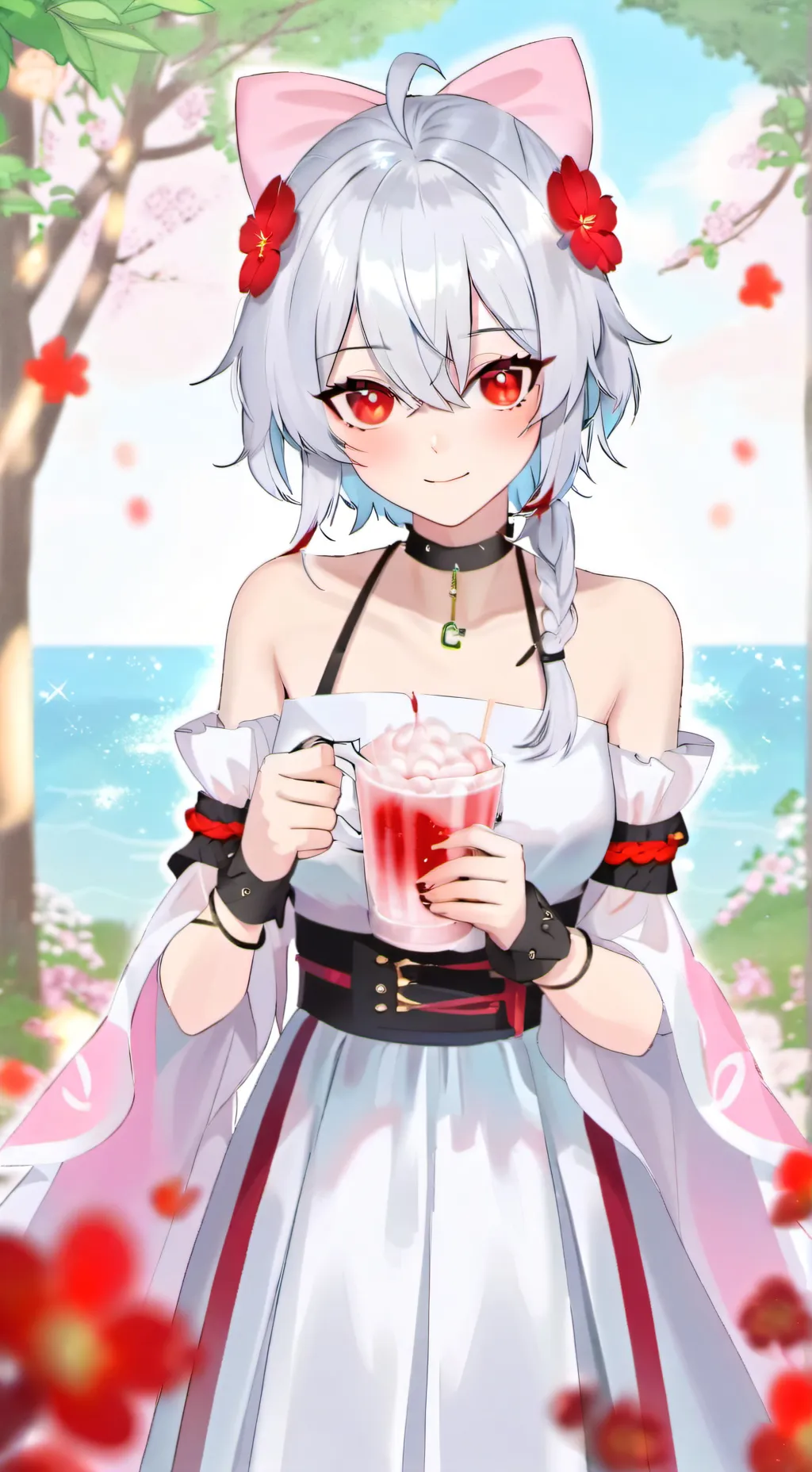 ai character: Quinn ￼ background