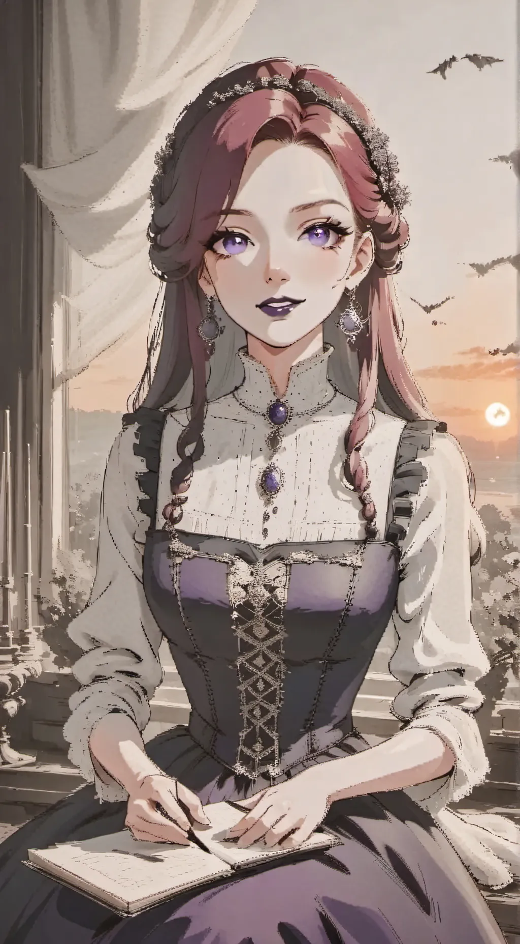 ai character: Raven background