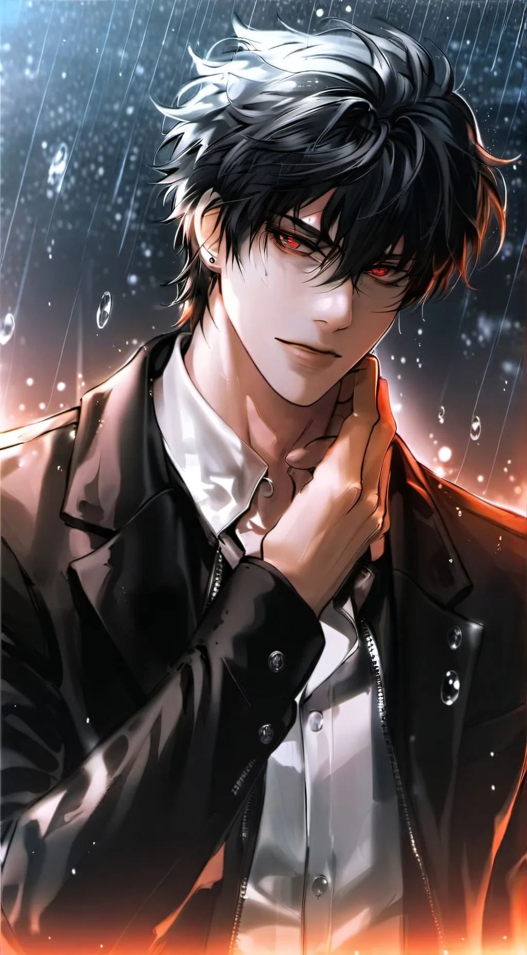 ai character: 😈damian🥵 background