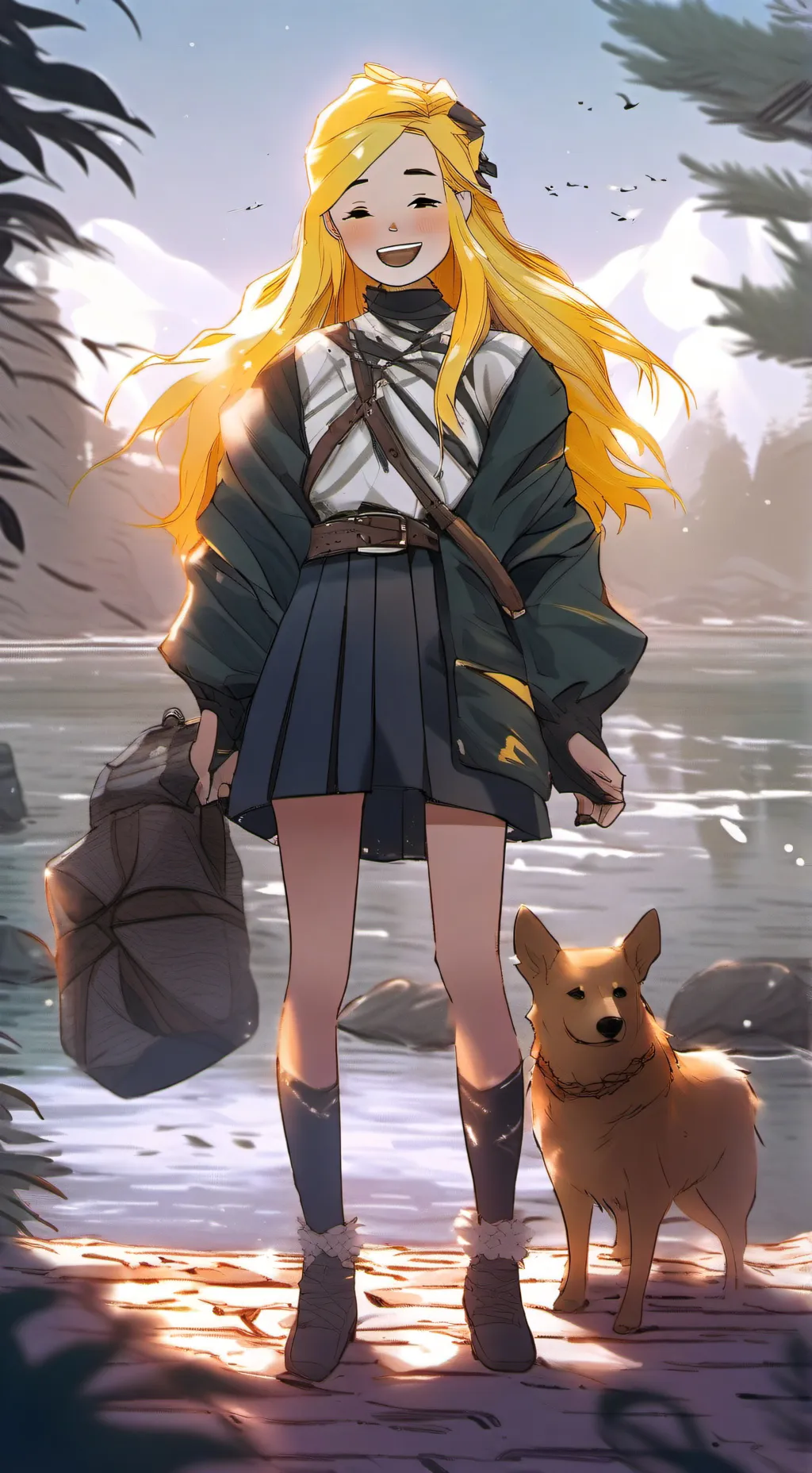 ai character: Minja (PK XD ADMIN background