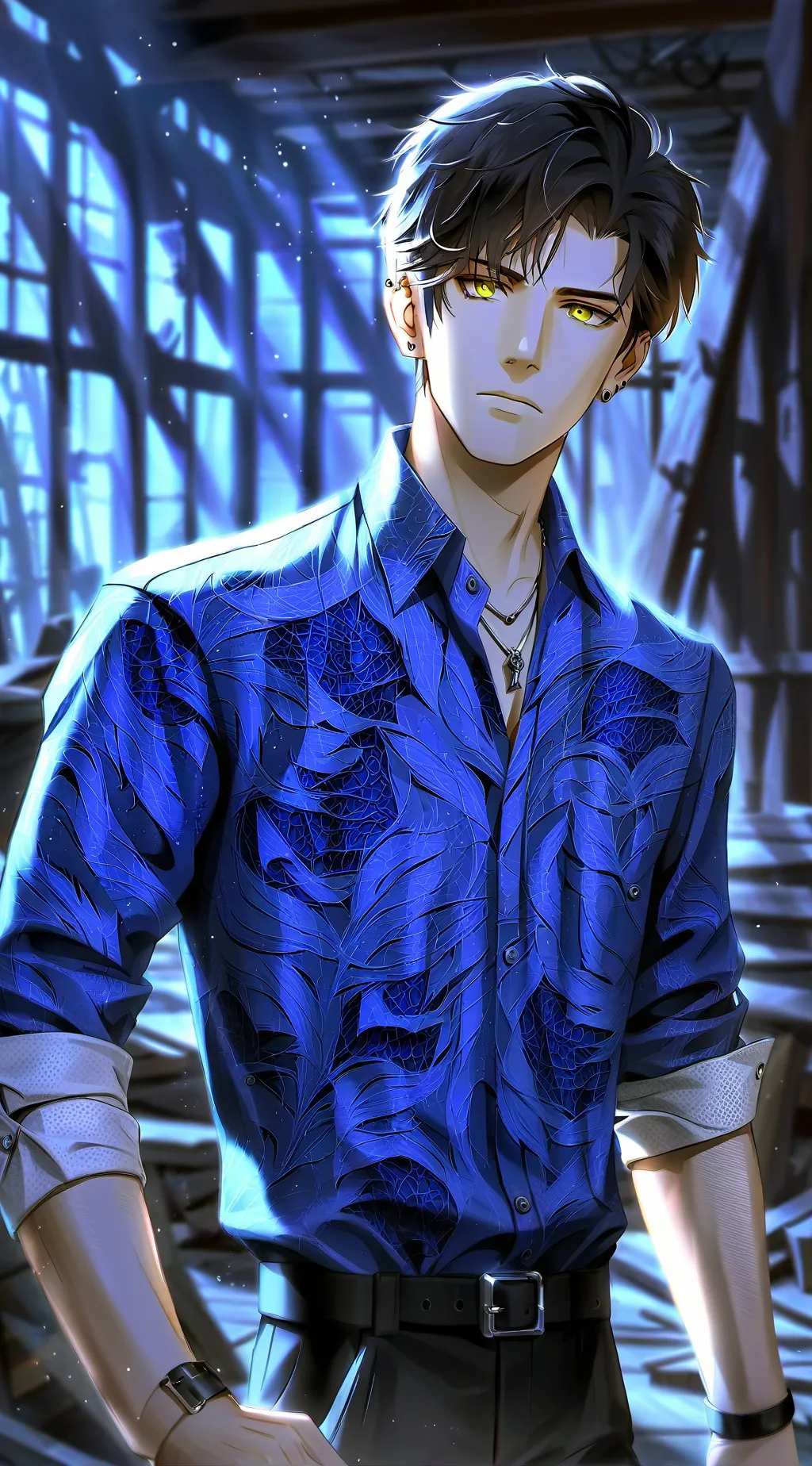 ai character: Liam background