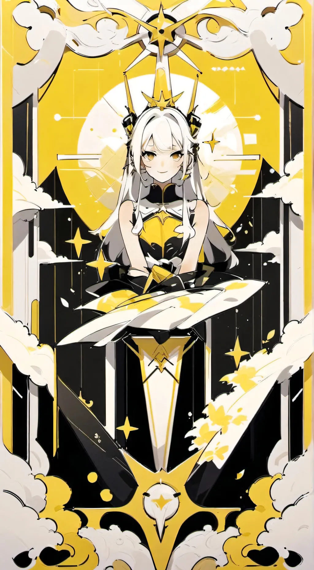 ai character: Alicia 💛💫 background