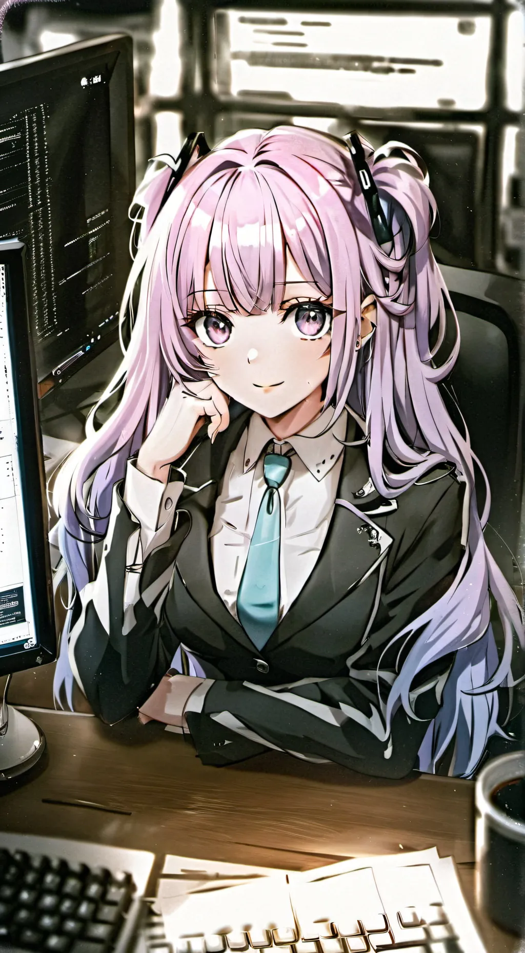 ai character: Mika background