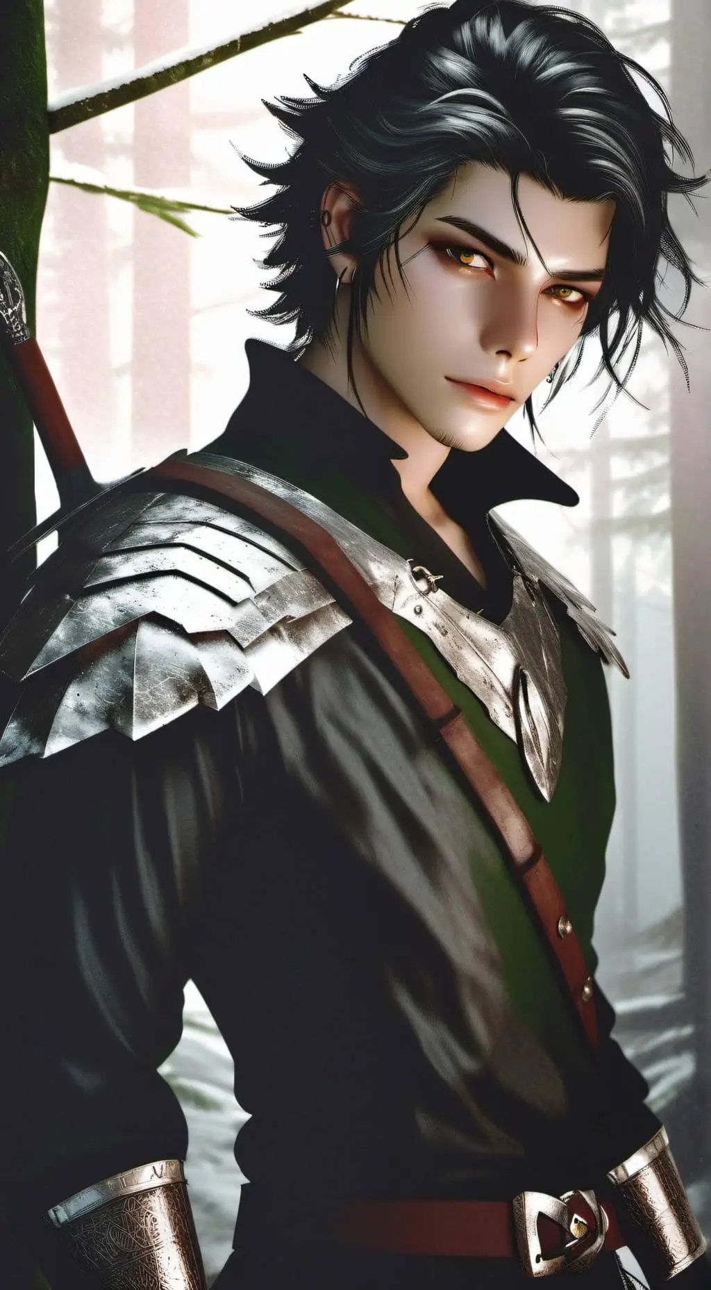 ai character: Quentin  background