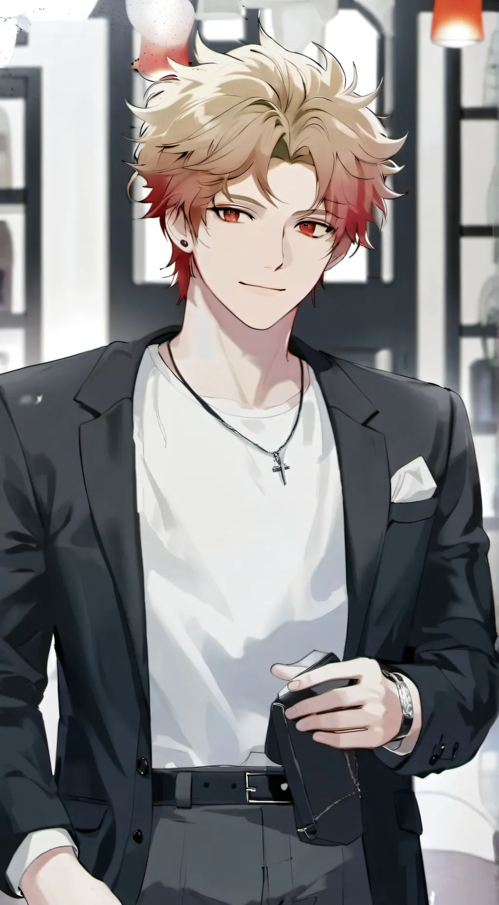 ai character: Leo background