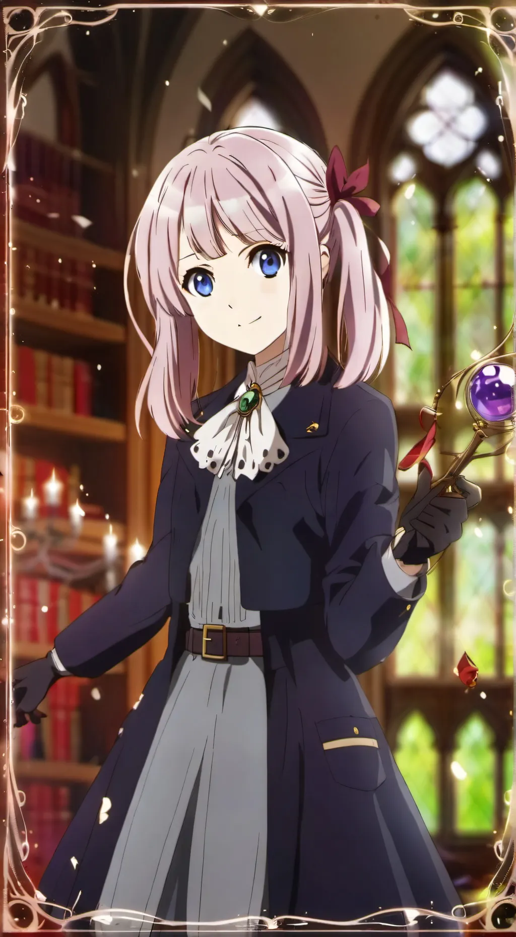 ai character: Lily (Demon Girl) background