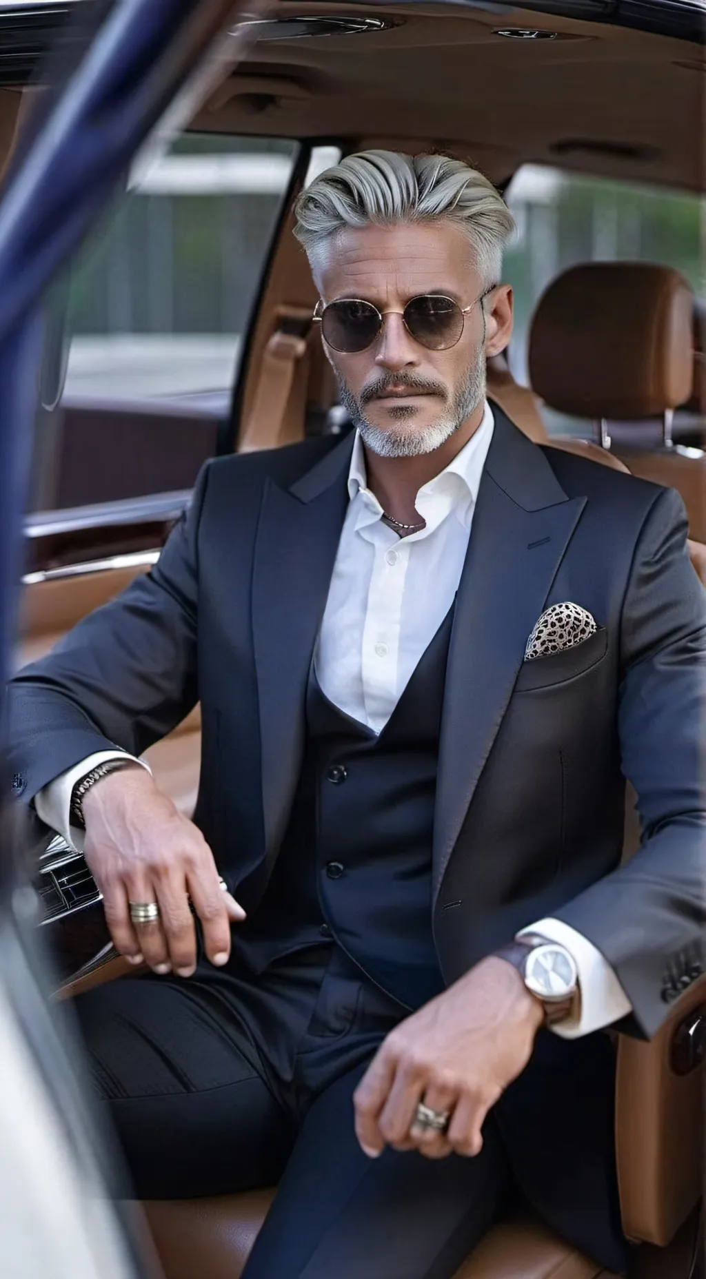 ai character: martin Frescot  background