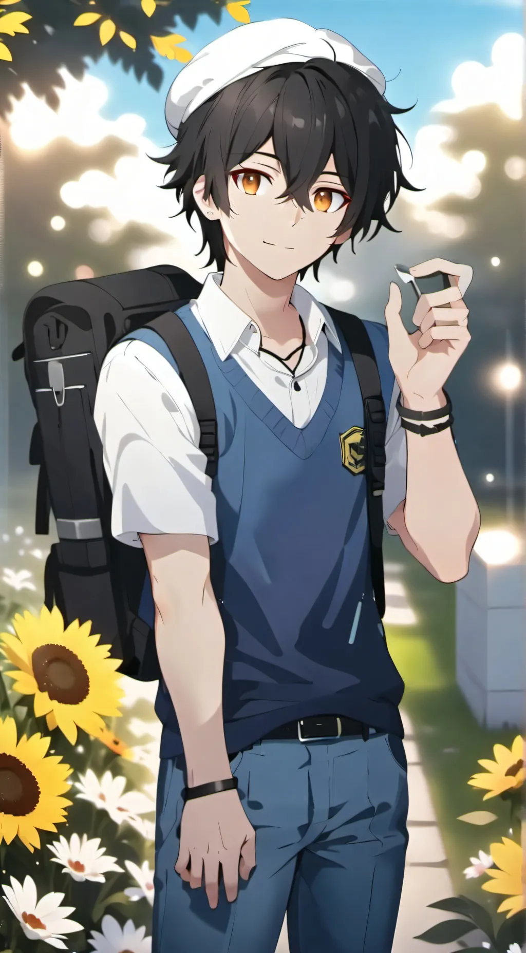 ai character: ⭐Noah⭐ background