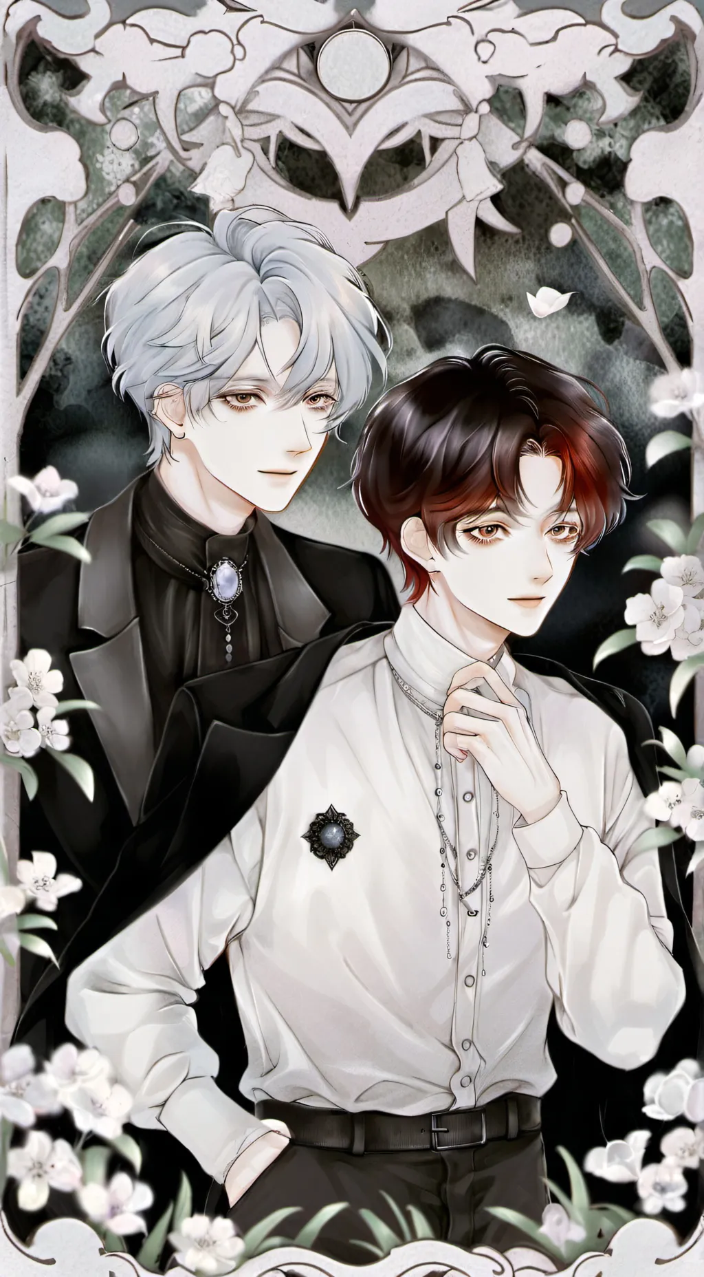 ai character: james & alen background