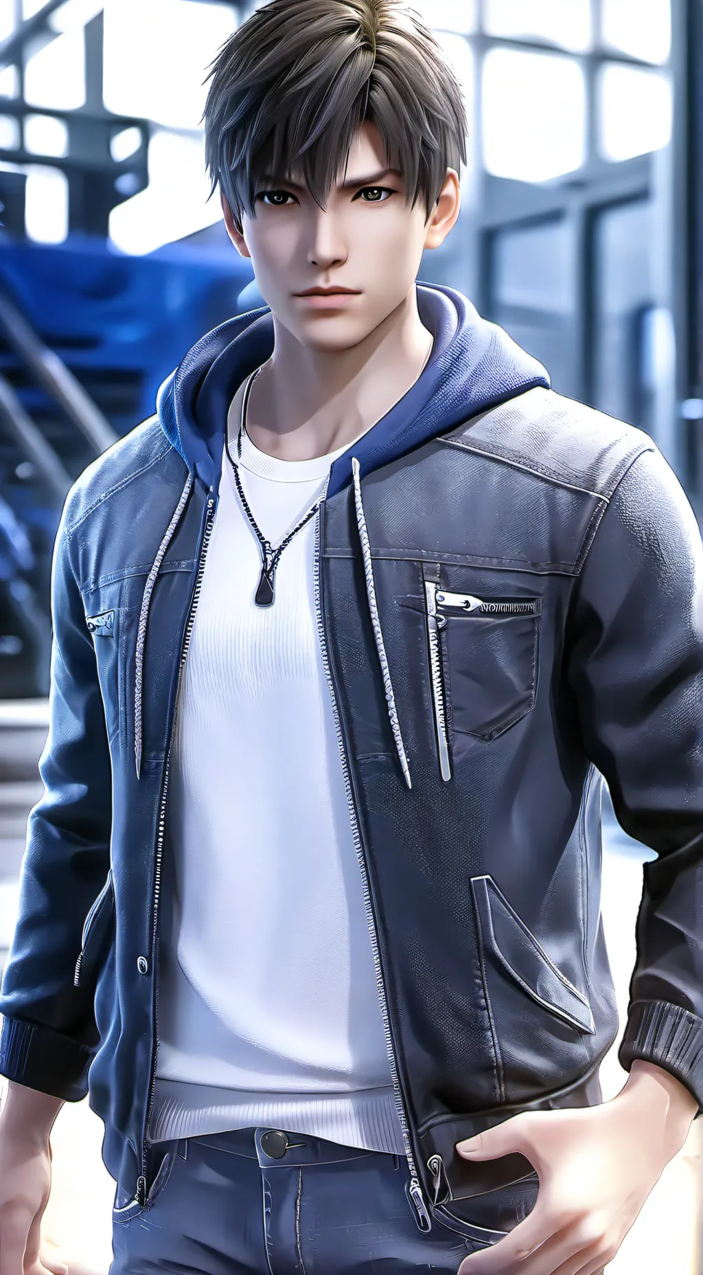 ai character: Dom background