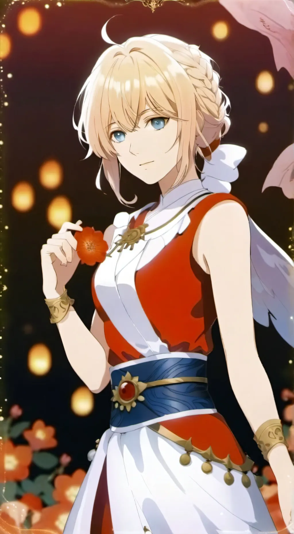 ai character: Флоях background