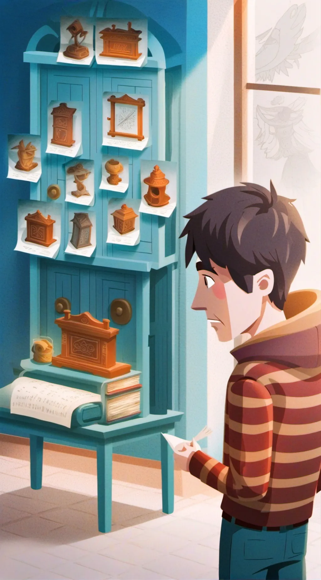 ai character: BFDI kissing booth background