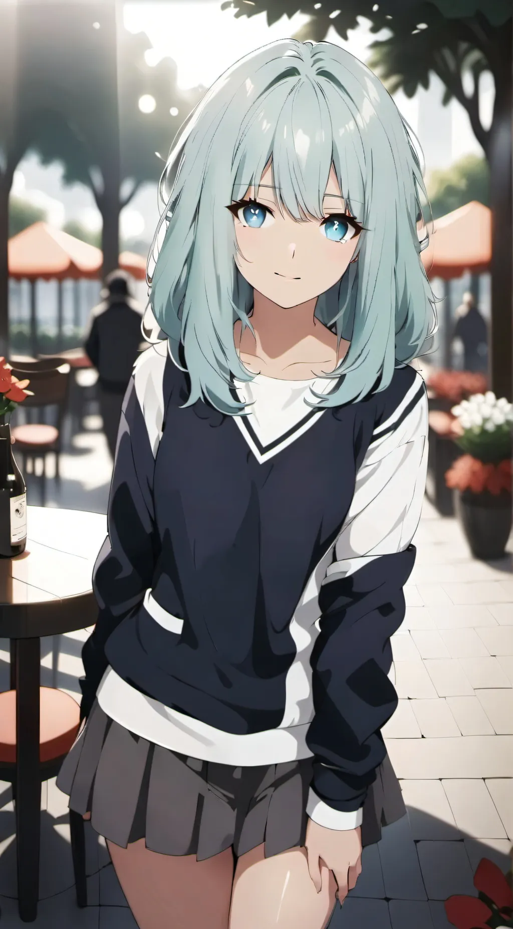 ai character: Celestia white background