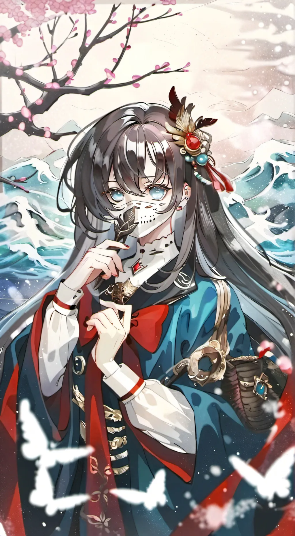 ai character: Muichiro tokito background