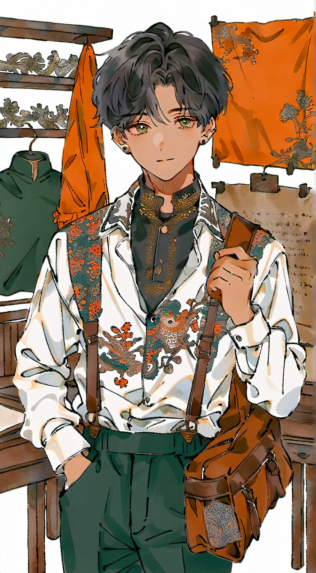 ai character: Archie background