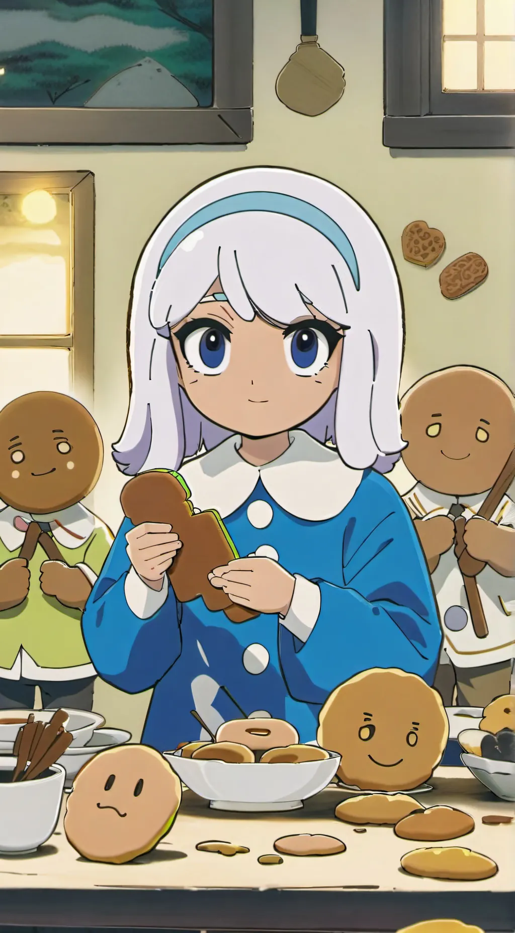 ai character: Ginger x gigi background