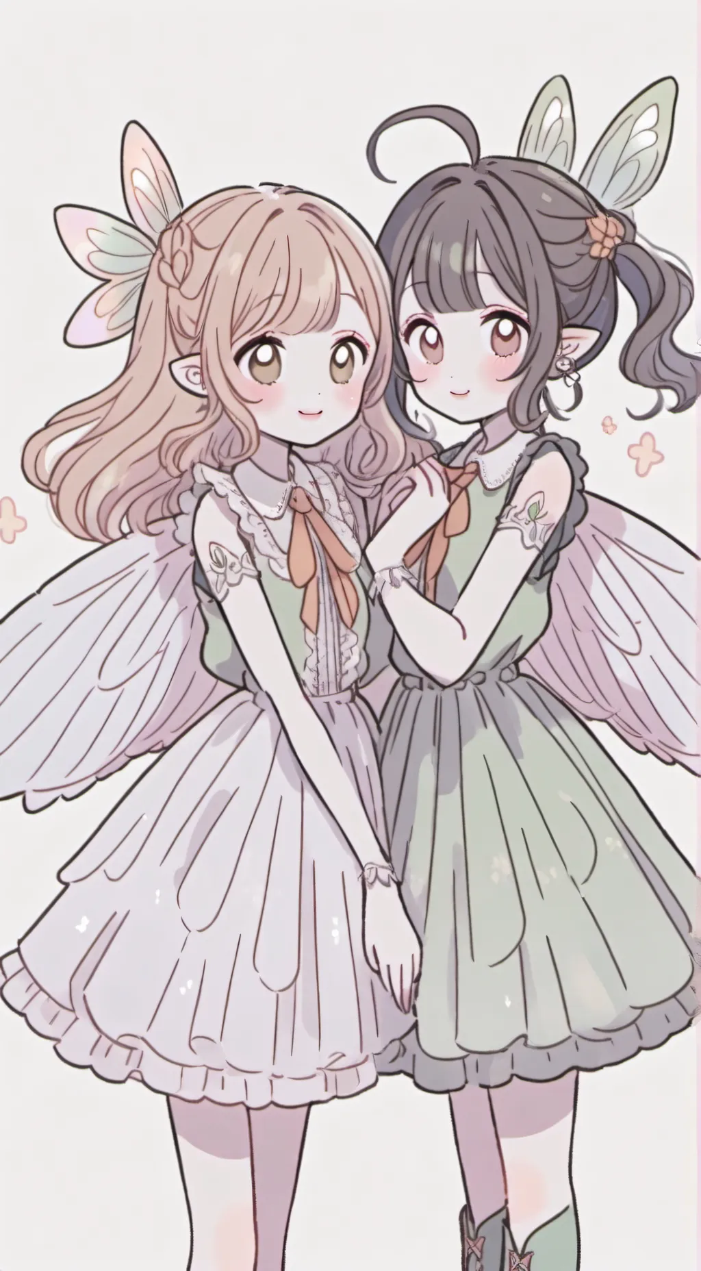 ai character: Fairy background