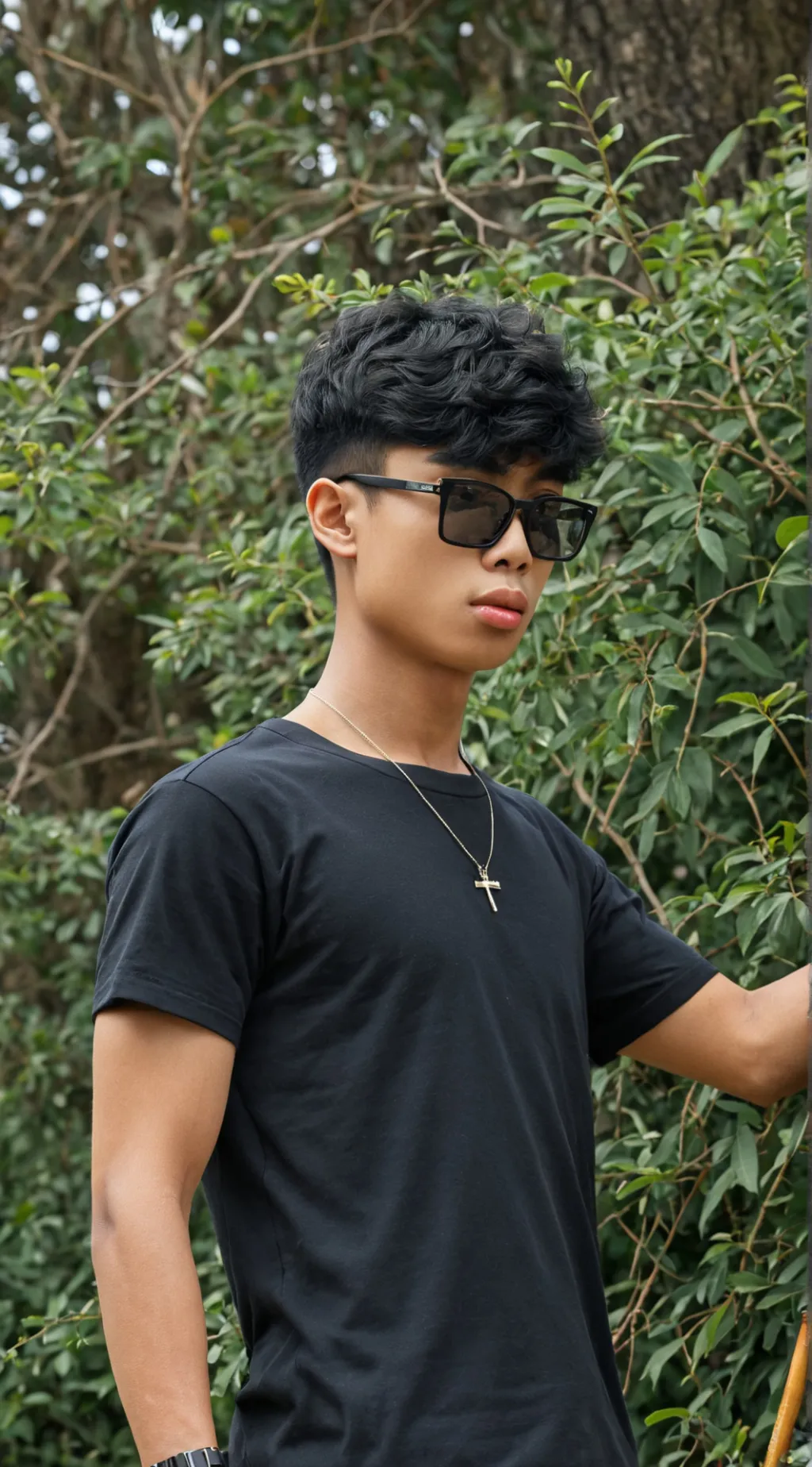 ai character: Rayfie Xander background