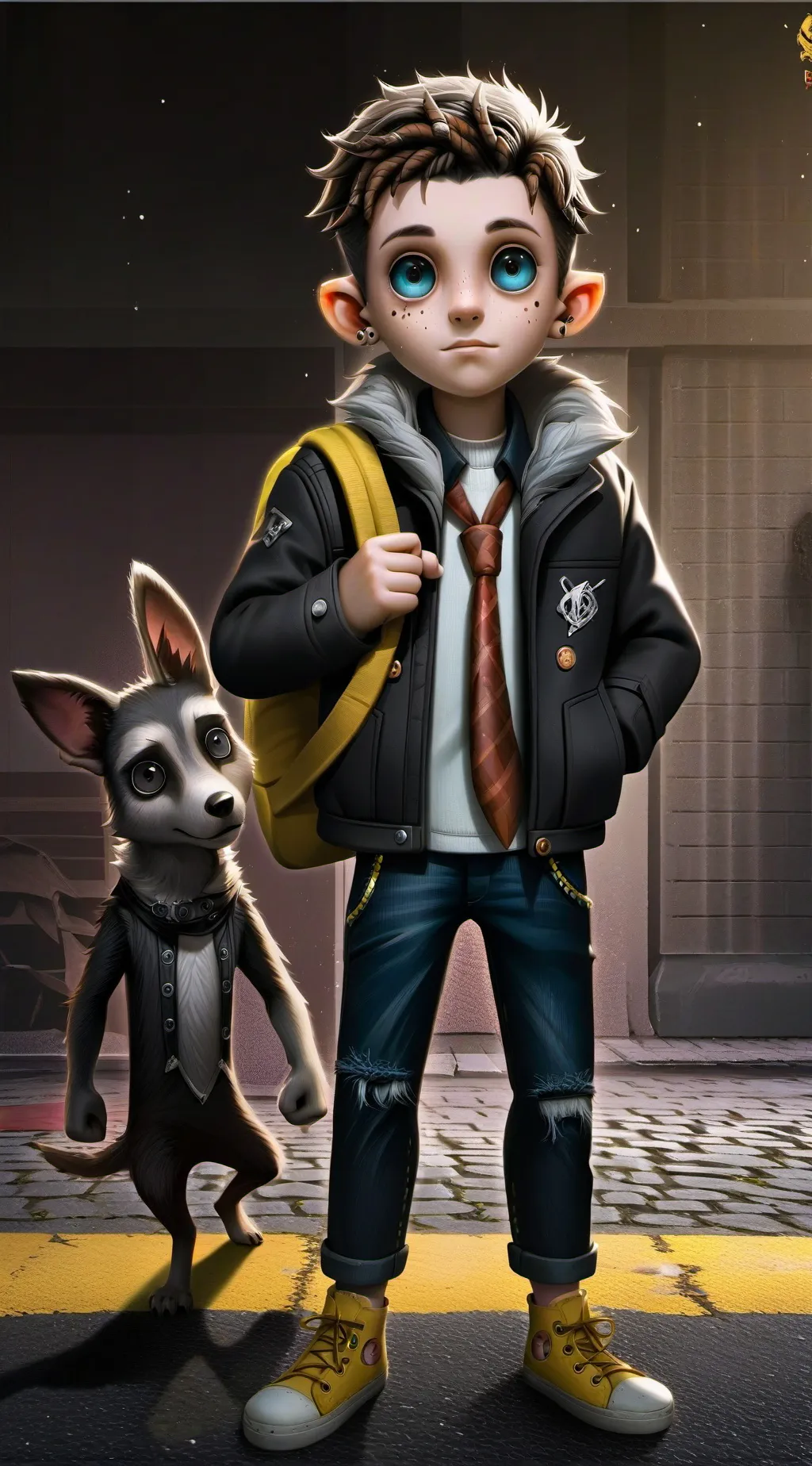 ai character: Chase and kodi background