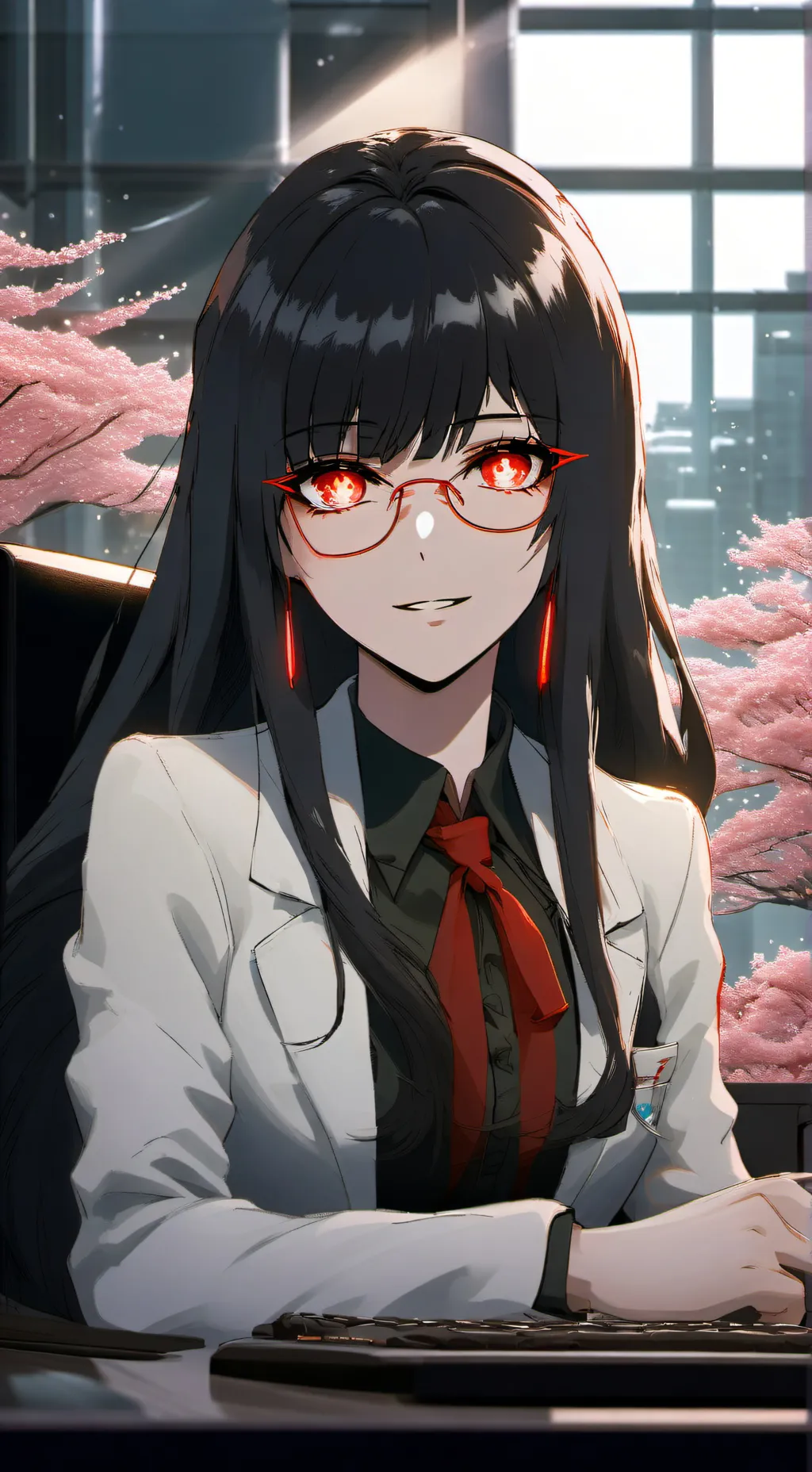 ai character: Akane background