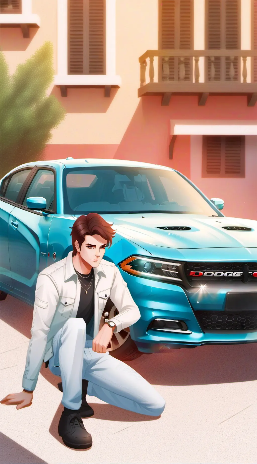 ai character: boyfriend background