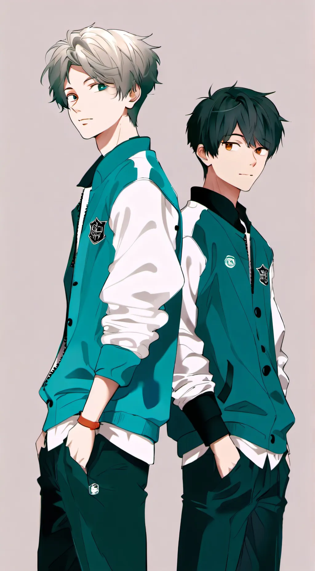 ai character: together and yuta background