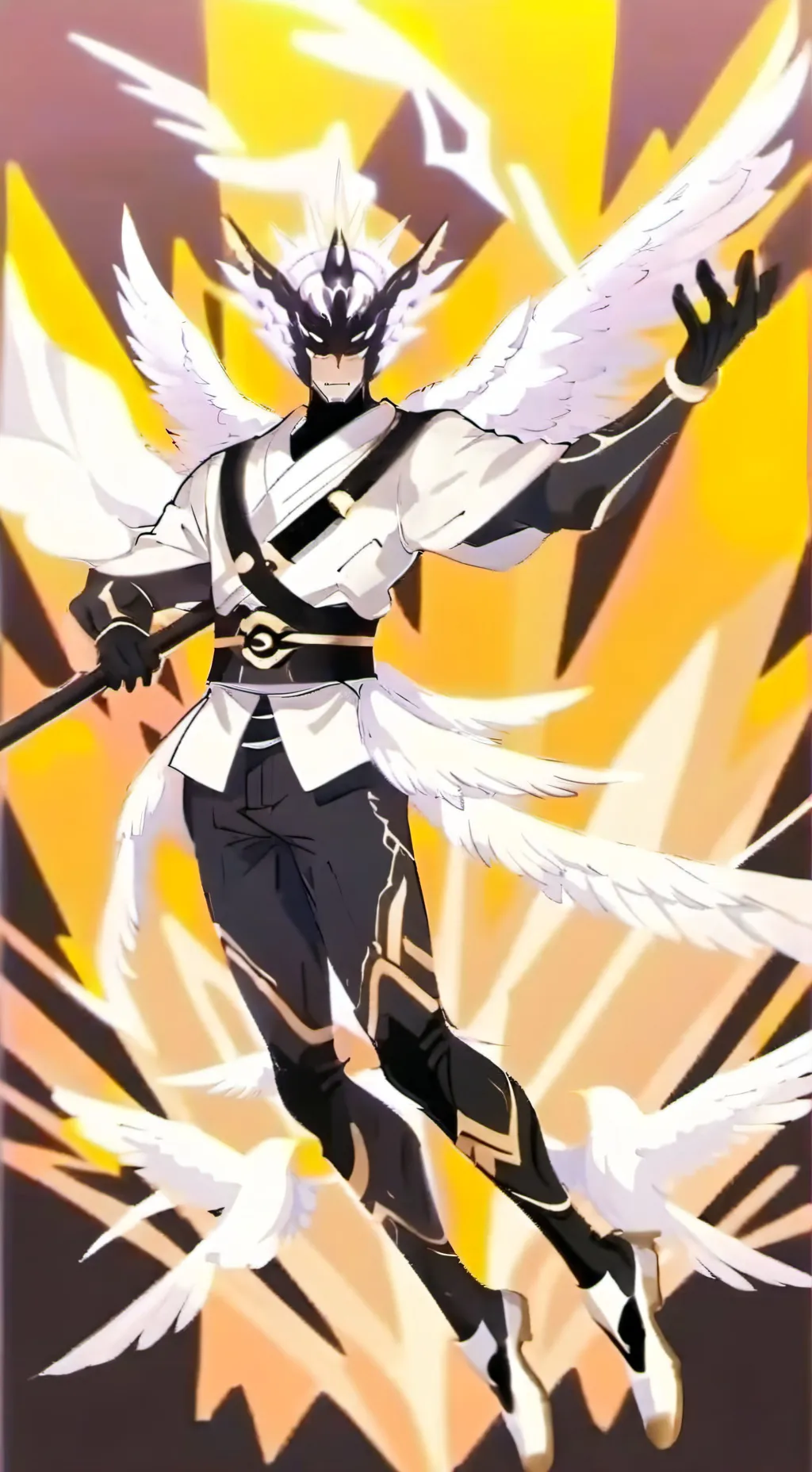 ai character: Adan  background