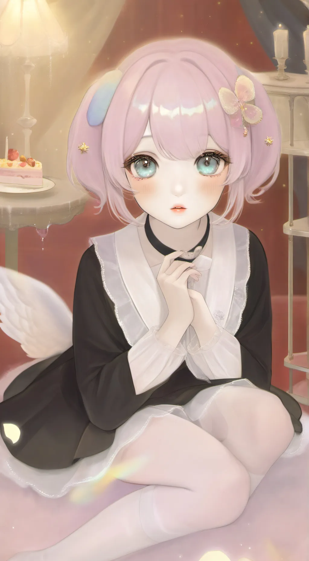 ai character: Lilla background