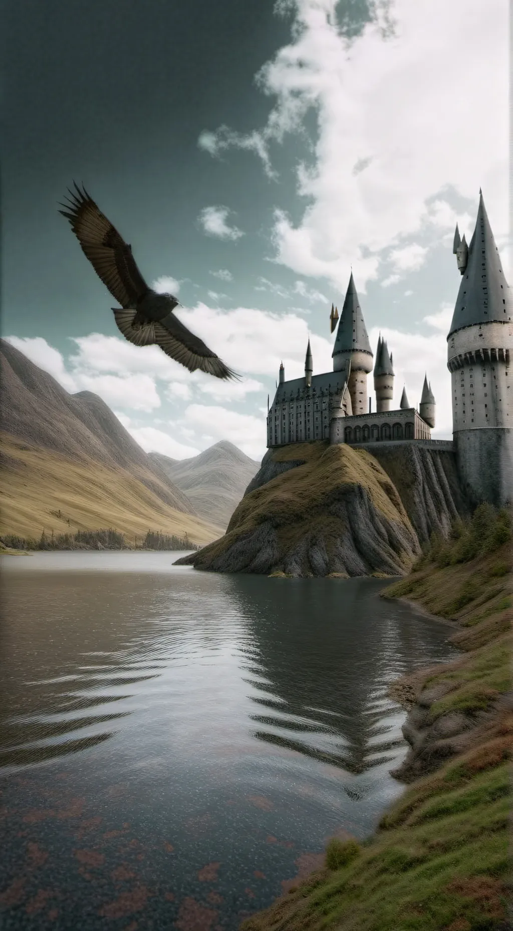 ai character: Hogwarts School background