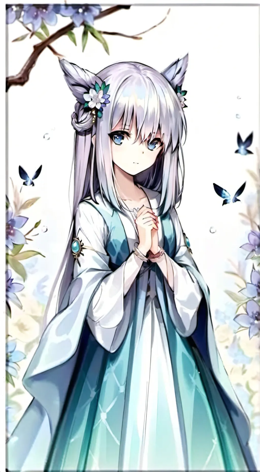 ai character: Luna background