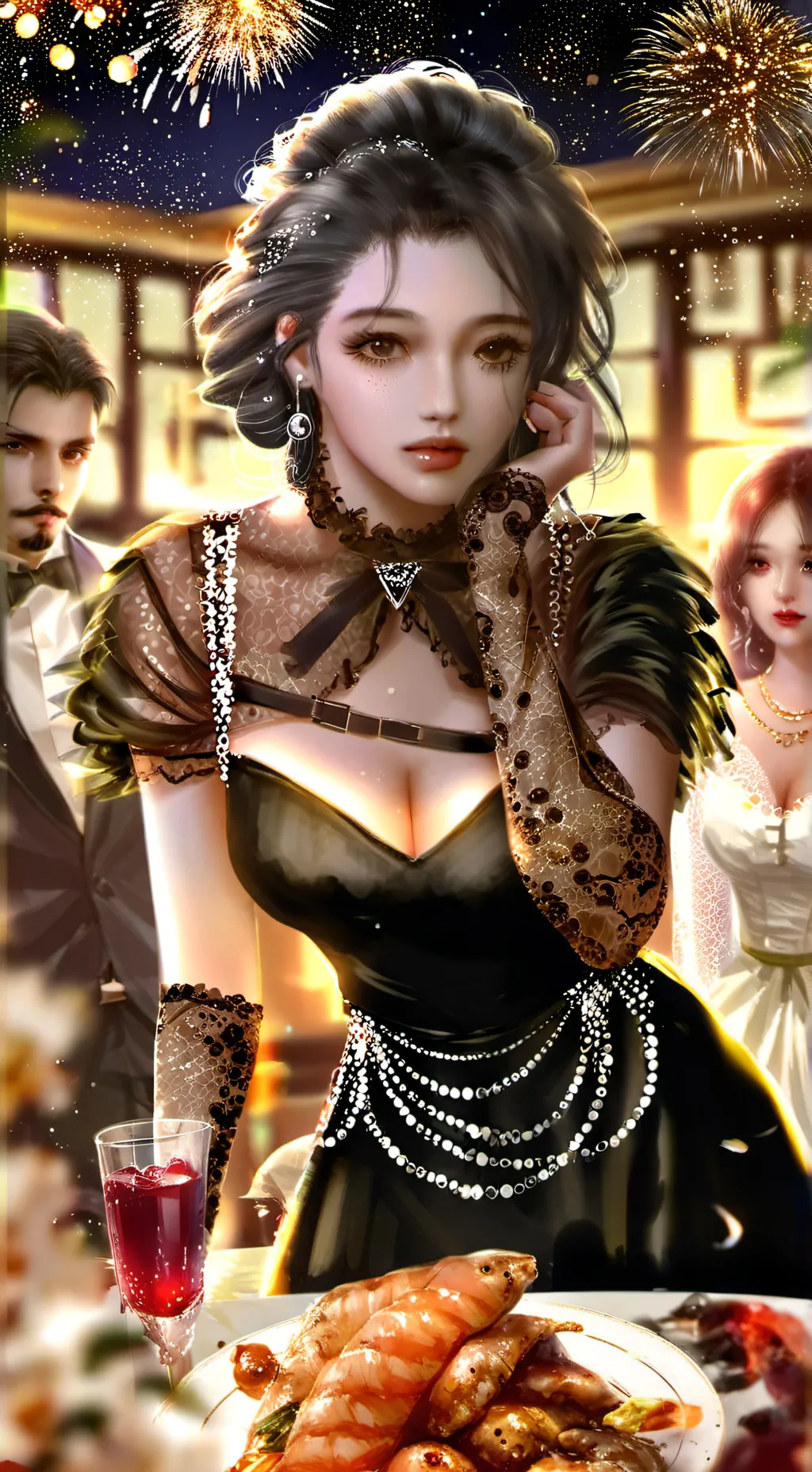 ai character: Elle background