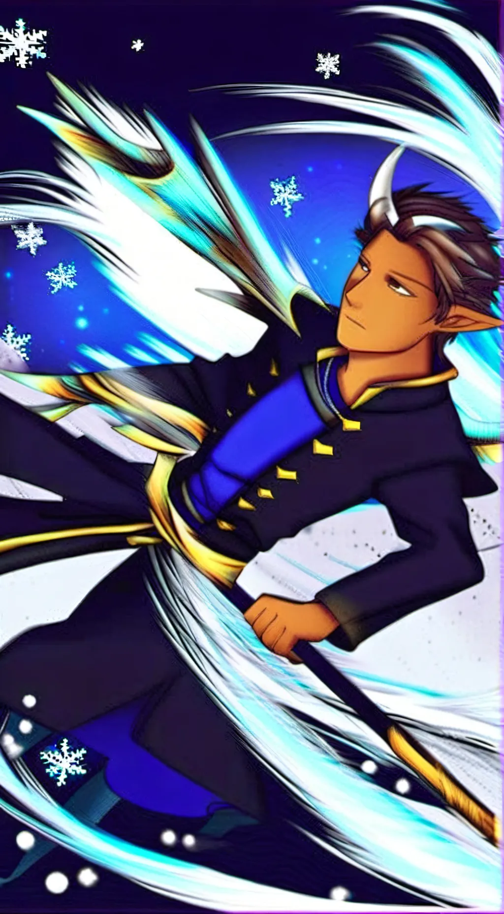 ai character: Rhys MID (aphmau) background