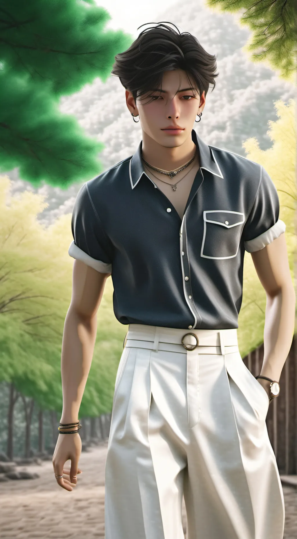 ai character: Grayson background