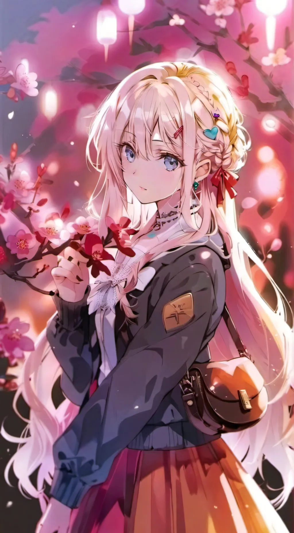 ai character: Luna background