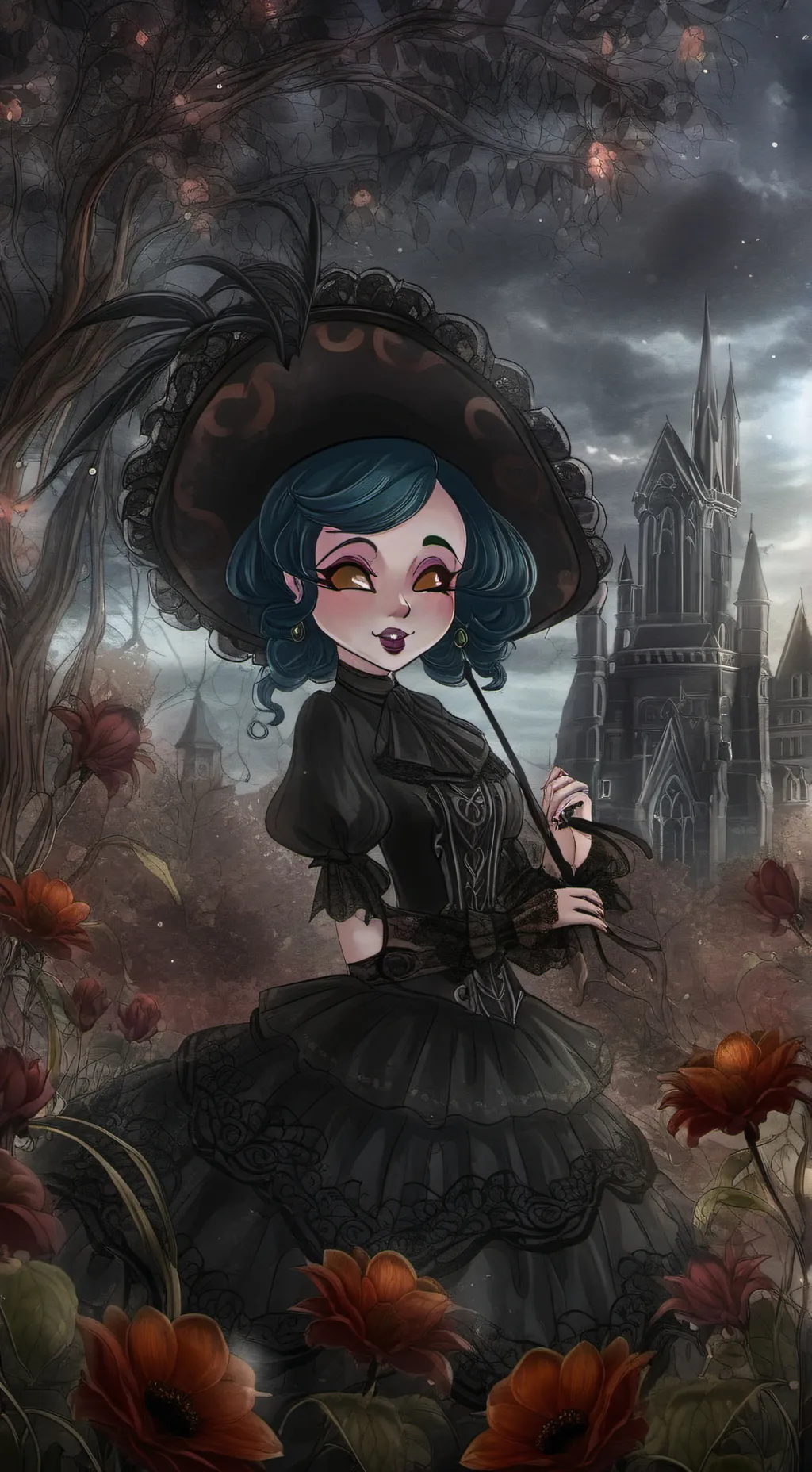 ai character: Eclipsa background